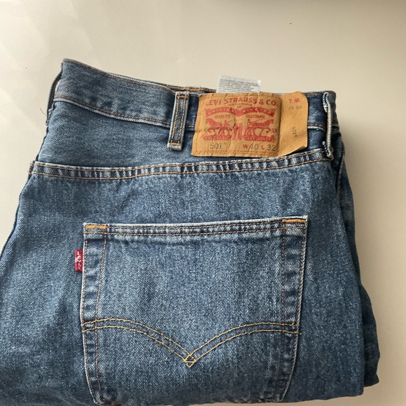 Levi’s 501 Blue Jeans 40/32 - 2 Pair - Picture 3 of 9